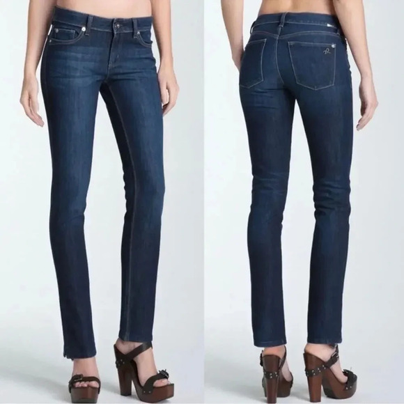 DL1961 Angel Mid Rise Skinny Ankle Jeans Size 27 - Picture 1 of 8